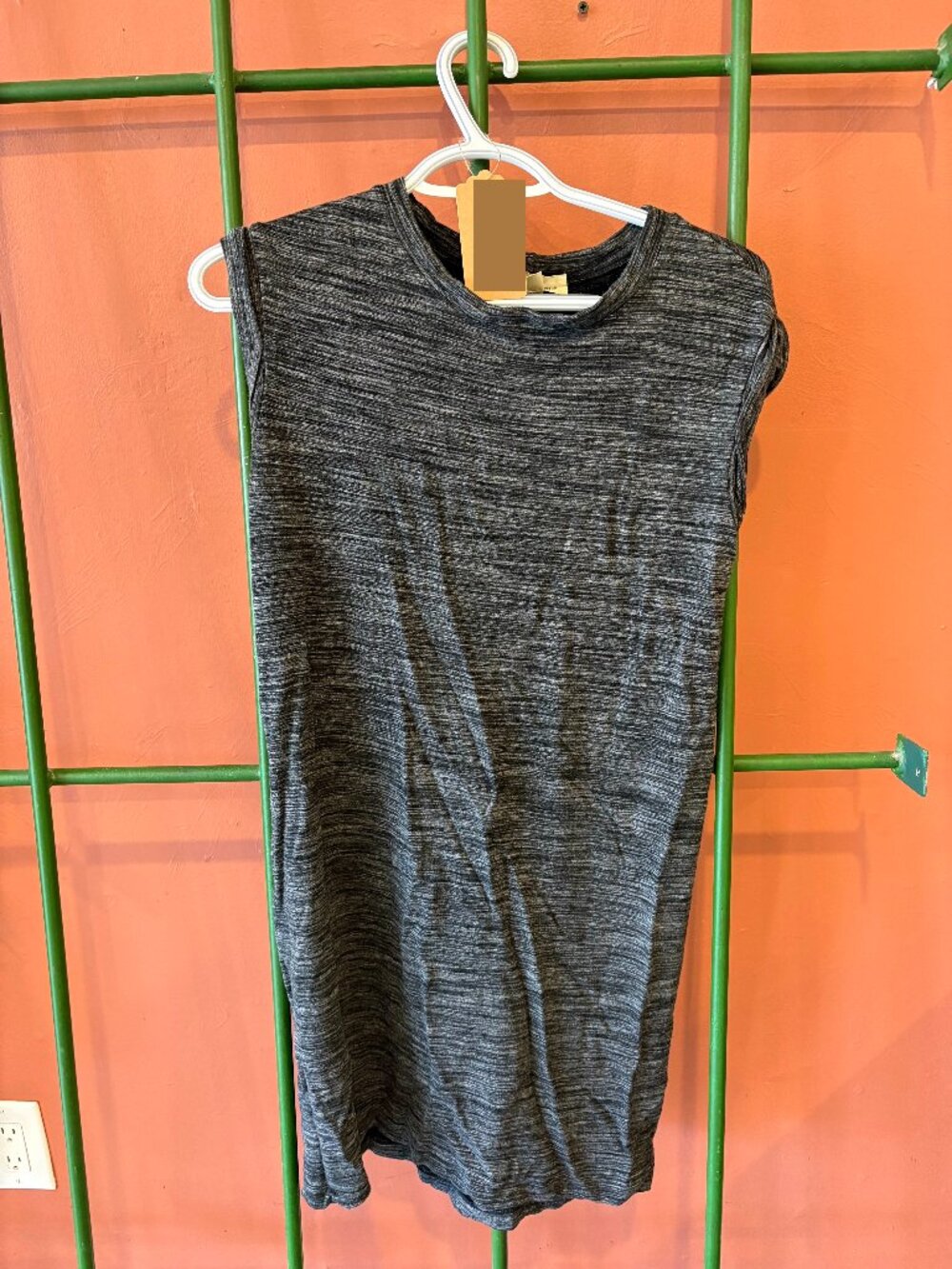 Grey Sweatpant T Shirt Mini Dress